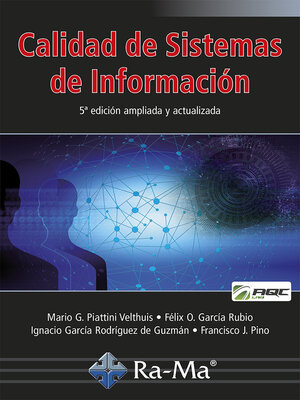 cover image of Calidad de Sistemas de Información (5ª edición ampliada y actualizada)